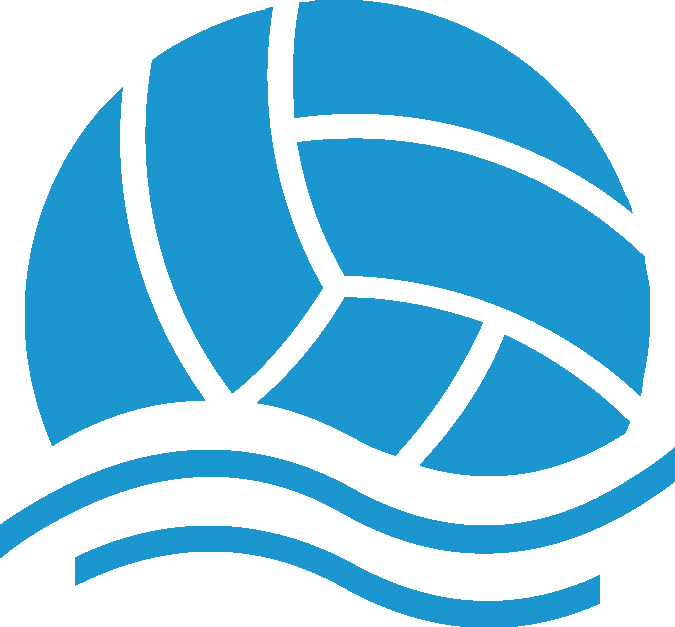 water volleyball sportive symbol of floating ball